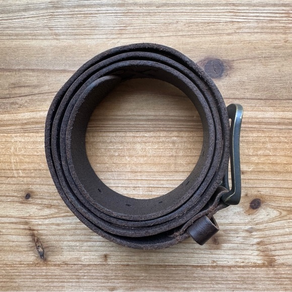 JOHNSTON & MURPHY Leather Belt 44 - Picture 2 of 5